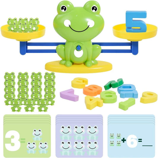 Fun & Educational Frog Balance Math Toy
