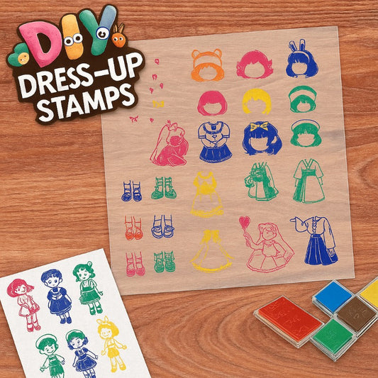 Mix-and-Match Fashion Girl Stamping Kit