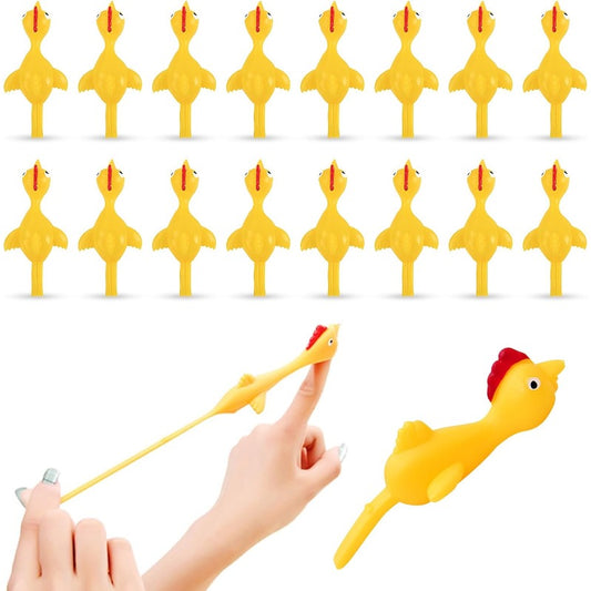Flying Rubber Chicken Slingshots – Hilarious Fun for Parties & Stress Relief