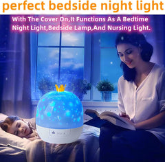 Proiettore di stelle 2 in 1 con luce notturna