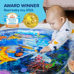 Inflatable Baby Tummy Time Water Mat