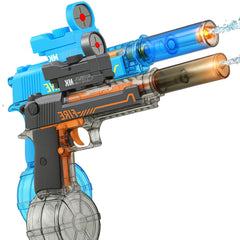 Electric Long-Range Water Gun with LED Lights