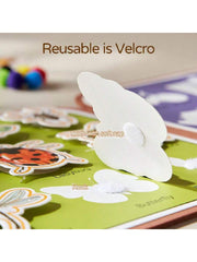 Interactive Montessori Busy Water Painting Book