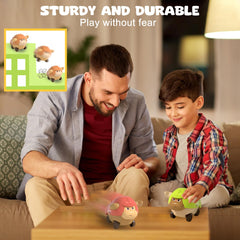 Cute and Colorful Animal Toy Cars for Toddlers