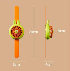 Bunny Wrist Fan — Hands-Free Cooling with Night-Light & Kawaii Charm