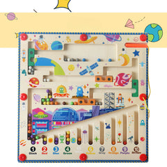 Magnetic Maze Adventure Toy
