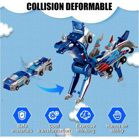 DinoDrive 2-in-1 Transforming Race Car Dinosaur Toy