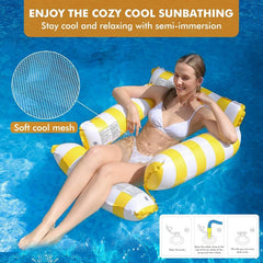 Oversized 4-in-1 Pool Float Hammock