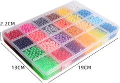 24-Color Water Fuse Bead Craft Kit