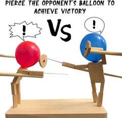 Balloon Bamboo Man Battle – Wooden Balloon Fighter Game
