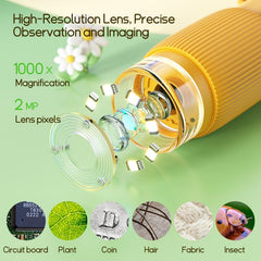 2-Inch HD Digital Microscope for Kids