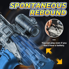 Electric Long-Range Water Gun with LED Lights