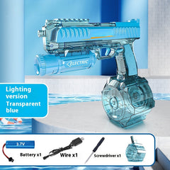 Electric Rapid-Fire Water Blaster – Full-Auto Summer Fun