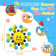 Transform-a-Spinner™ – Creative 3-in-1 Fidget Toy Set for Kids & Adults