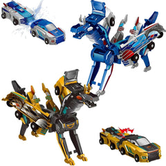 DinoDrive 2-in-1 Transforming Race Car Dinosaur Toy