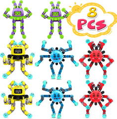 Transform-a-Spinner™ – Creative 3-in-1 Fidget Toy Set for Kids & Adults