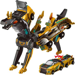 DinoDrive 2-in-1 Transforming Race Car Dinosaur Toy