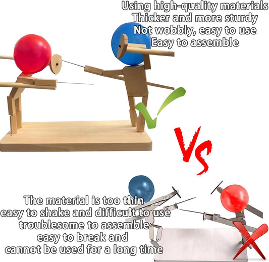 Balloon Bamboo Man Battle – Wooden Balloon Fighter Game