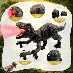 Remote-Controlled Walking Dinosaur Toy