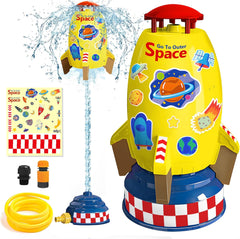 DIY Backyard Rocket Sprinkler