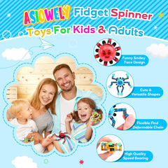 Transform-a-Spinner™ – Creative 3-in-1 Fidget Toy Set for Kids & Adults