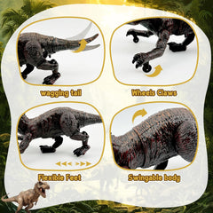 Remote-Controlled Walking Dinosaur Toy