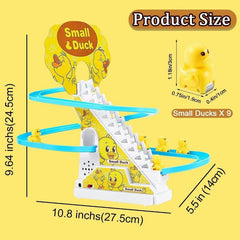 LED Duck Slide Toy with Music