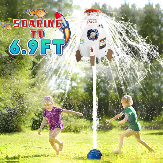 DIY Backyard Rocket Sprinkler