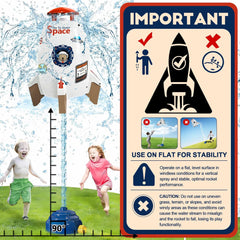 DIY Backyard Rocket Sprinkler