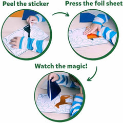 Peel & Press Foil Art Kit for Kids