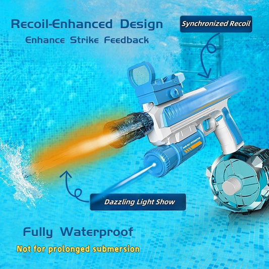 Electric Rapid-Fire Water Blaster – Full-Auto Summer Fun