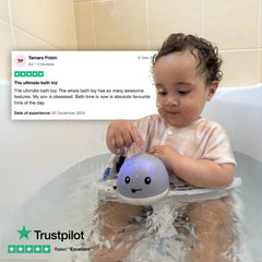 Light-Up Whale Bath Toy – Fun & Safe Bathtime Adventure for Kids