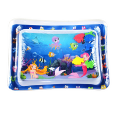 Aqua Tummy Time Play Mat – Make Developmental Play Fun & Engaging for Babies