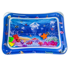 Aqua Tummy Time Play Mat – Make Developmental Play Fun & Engaging for Babies