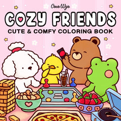 Adorable Hand-Drawn Coloring Book