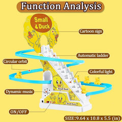 LED Duck Slide Toy with Music