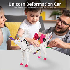 Magnetic Morphing Unicorn Car Duo