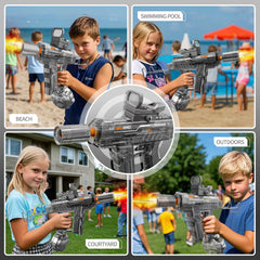 LED-Flash Rechargeable Water Blaster