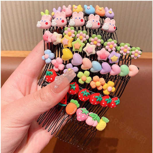 Rainbow Candy Cartoon Hair Clip Assortment