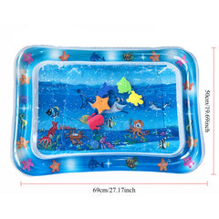 Inflatable Baby Tummy Time Water Mat