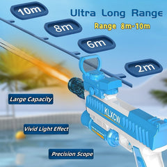 Electric Rapid-Fire Water Blaster – Full-Auto Summer Fun