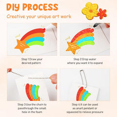 Magic Puffy-Paper – Instant 3D Craft Sheets for Kids & Creators
