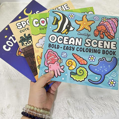 Adorable Hand-Drawn Coloring Book