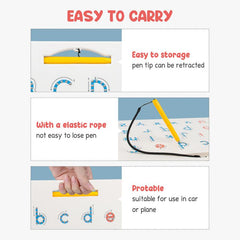 Magnetic Fun Letter & Number Tracing Board