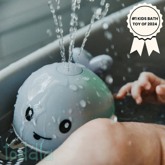 Light-Up Whale Bath Toy – Fun & Safe Bathtime Adventure for Kids