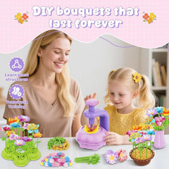 Kids DIY Flower Craft Kit – Press & Build Your Own Bouquets