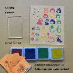 Mix-and-Match Fashion Girl Stamping Kit
