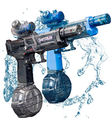 Electric Long-Range Water Gun with LED Lights