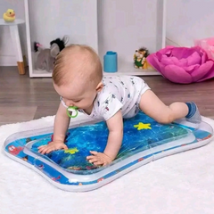 Aqua Tummy Time Play Mat – Make Developmental Play Fun & Engaging for Babies