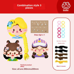 Creative Cartoon Hair Braiding Set for Kids